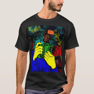 Camiseta Operador cinematográfico 3D ChromaDepth