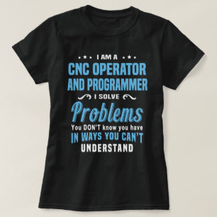 Camiseta Operador CNC e Programador