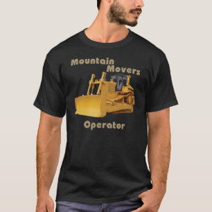 Camiseta Operador da escavadora