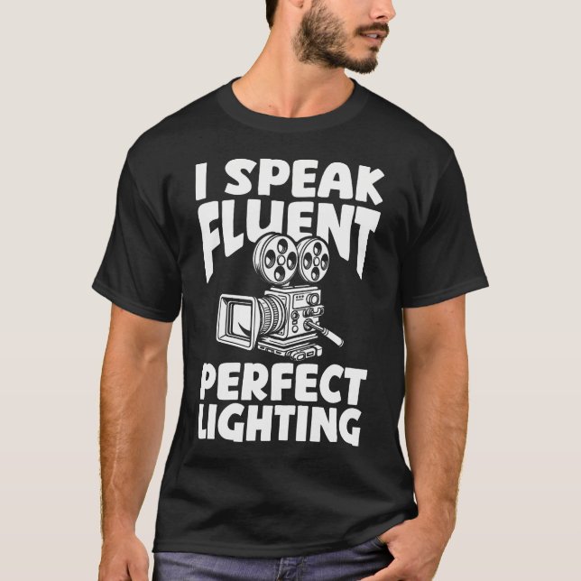 Camiseta Operador de Câmera Contação Visual de Histórias -  (Frente)