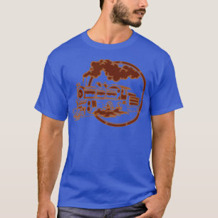 Camiseta Operador de Comboio Locomotiva Ferroviária