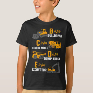 Camiseta Operador de Construção de Equipamentos Pesados