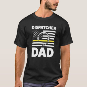 Camiseta Operador de Despacho de Pai do Dispatcher 911 1