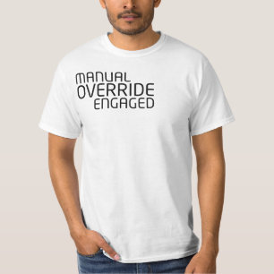 Camiseta Operador de Emissão Padrão Tipografia Minimalista