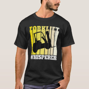 Camiseta Operador de empilhadeira do Disparador do Forkleva