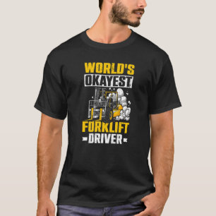 Camiseta Operador De Empilhadeira Masculino Operador De Emp