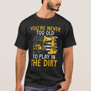 Camiseta Operador de Equipamento Pesado Backhoe Operadora M