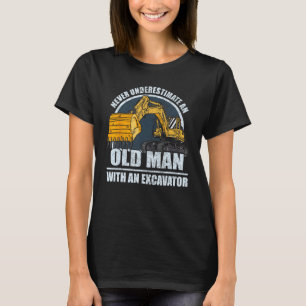 Camiseta Operador de Equipamento Pesado de Construção Mascu