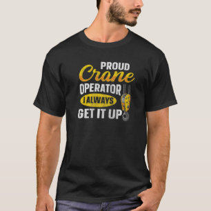 Camiseta Operador De Equipamento Pesado Para Um Operador De