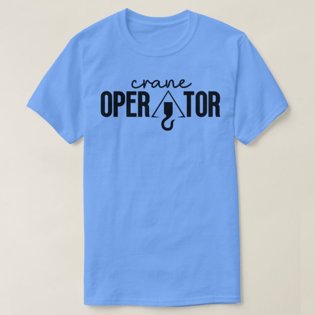 Camiseta Operador de grua 22 (Frente do Design)