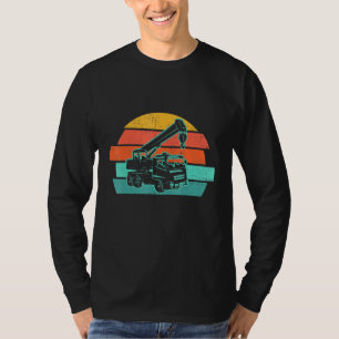 Camiseta Operador de grua de guincho de guincho retrorrefle