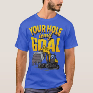 Camiseta Operador de Máquinas Pesadas de Escavador Funny 1