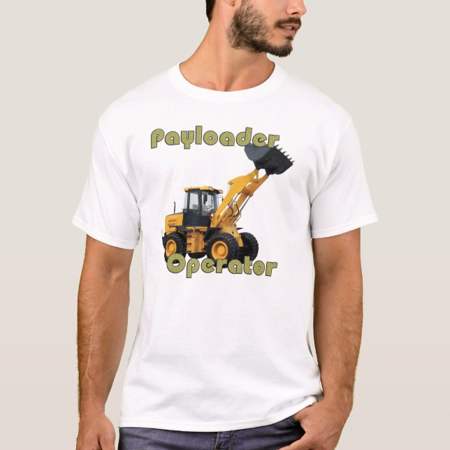 Camiseta Operador de Payloader (Frente)