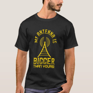 Camiseta Operador de Rádio Amador Engraçado Comunicação de