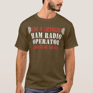 Camiseta Operador de Rádio de Ham Ortoso