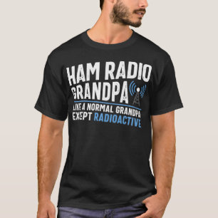 Camiseta Operador de Rádio Funny Ham Antenna Amateur Radio 