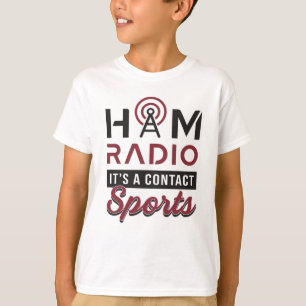 Camiseta Operador de Rádio HAM Amateur Code Antenna Gift Id