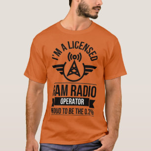 Camiseta Operador de Rádio Ham Licenciado 02