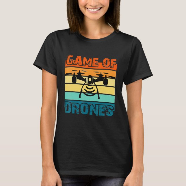 Camiseta Operador de Voo de Drones Piloto de Drones (Frente)