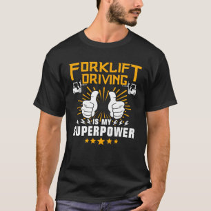 Camiseta Operador do empilhador de tração 1