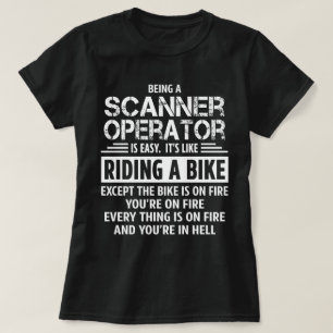 Camiseta Operador do scanner