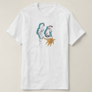 Camiseta Operador do telefone