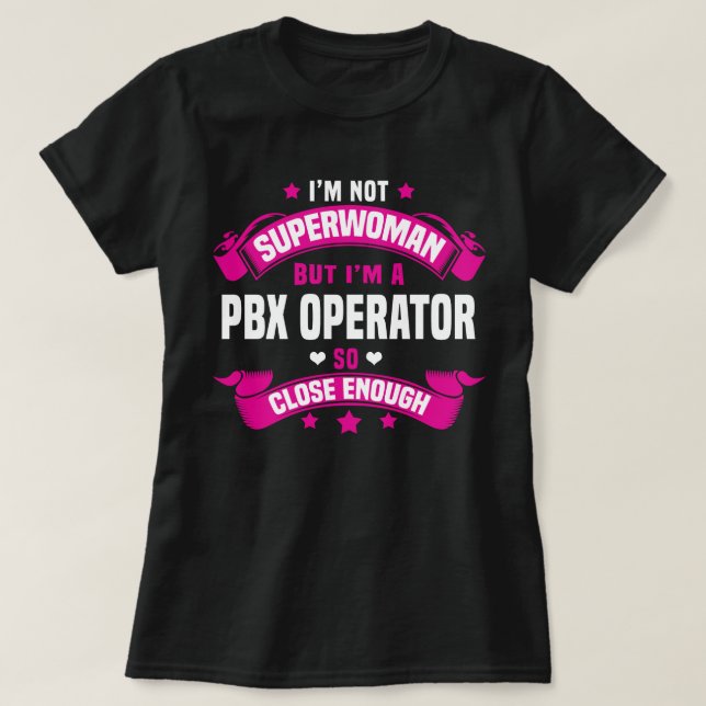 Camiseta Operador PBX (Frente do Design)