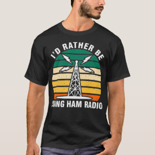 Camiseta Operador Rádio Amatador De Vintage
