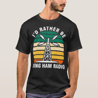 Camiseta Operador Rádio Amatador De Vintage