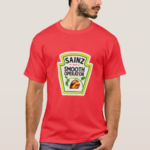 Camiseta operador suave do carlos sainz
