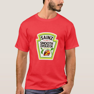 Camiseta operador suave do carlos sainz