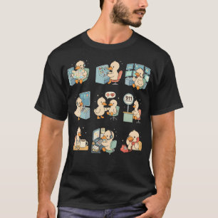 Camiseta Operadora de Chamadas de Emergência do Serviço 911