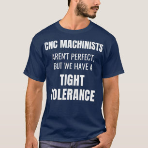 Camiseta Operadora de Máquina T CNC Engraçado