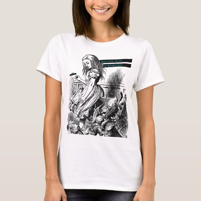 Camiseta Operation Alice in Wonderland Alice im Wunderland (Frente)