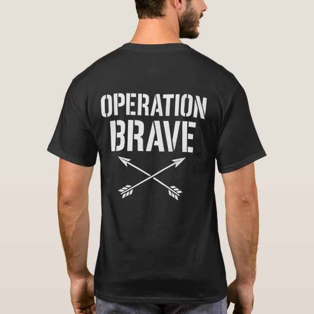 Camiseta Operation Brave (Verso)