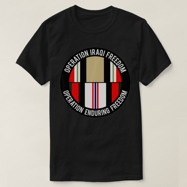 Camiseta Operation Iraqi Freedom Seal  (Frente do Design)
