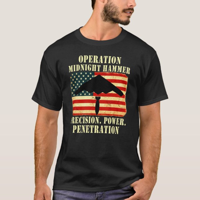 Camiseta Operation Midnight Hammer Military (Frente)
