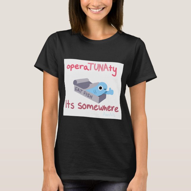 Camiseta operTUNAidade sem fronteira (Frente)
