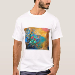 Camiseta Ophelia entre as Flores, Redon