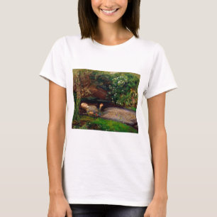 Camiseta Ophelia, John Everett Millais, 1851-1852