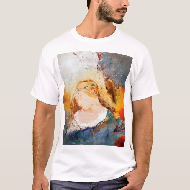 Camiseta Ophelia, Redon (Frente)