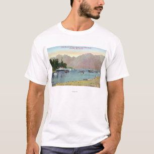Camiseta Opinião de Howe Sound do navio a vapor da união 