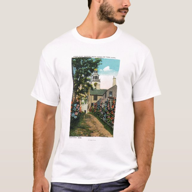 Camiseta Opinião de pedra do beco do pulso de disparo sul (Frente)