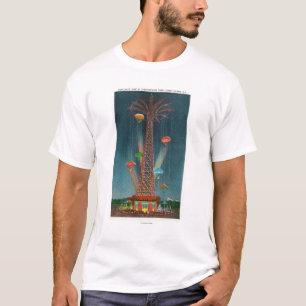 Camiseta Opinião de salto de pára-quedas do parque da