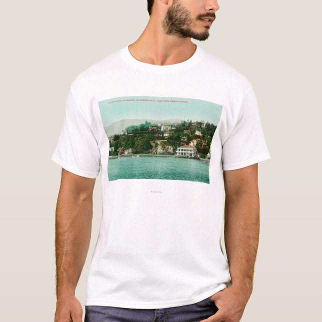 Camiseta Opinião do beira-rio o yacht club de San Francisco (Frente)
