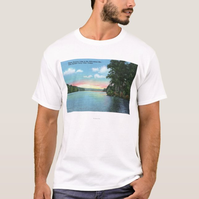 Camiseta Opinião do clube do carregar de Bartlett do lago (Frente)