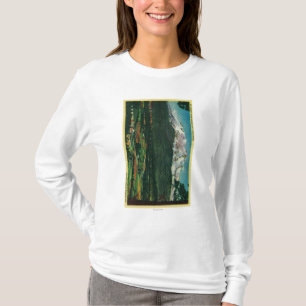 Camiseta Opinião do Mt. Shasta de Shasta CityShasta, CA