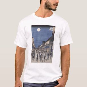 Camiseta Opinião do nighttime da rua de Saruwaka