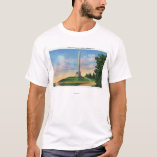 Camiseta Opinião do parque do campo de batalha de Newton