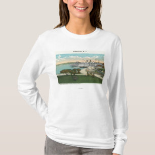 Camiseta Opinião do ponto de Kingston do navio a vapor de